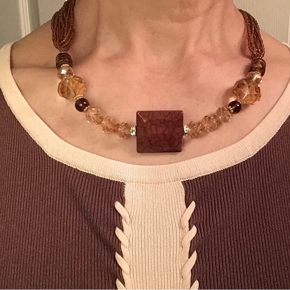 Brown Necklace - Picture 6 of 6